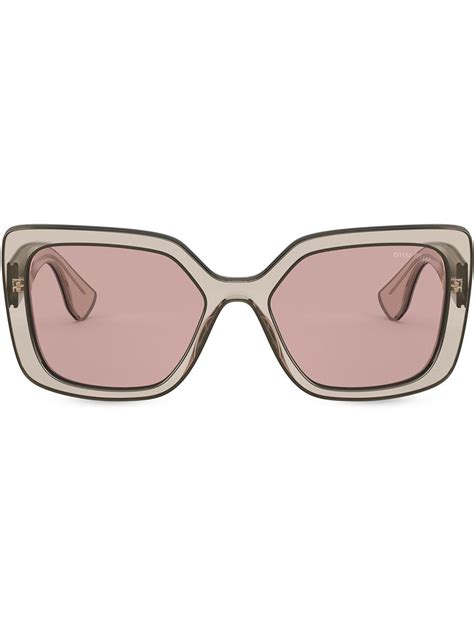 miu miu glasses frames canada|miu square sunglasses.